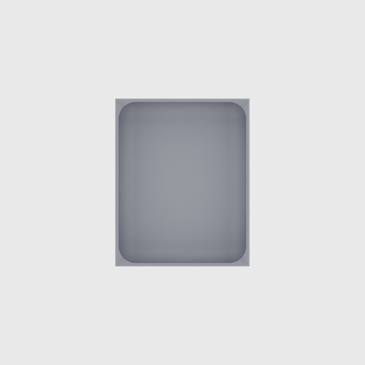 Medium tray organiser – 5x4 (147.5 × 118 mm) in Fossil Grey