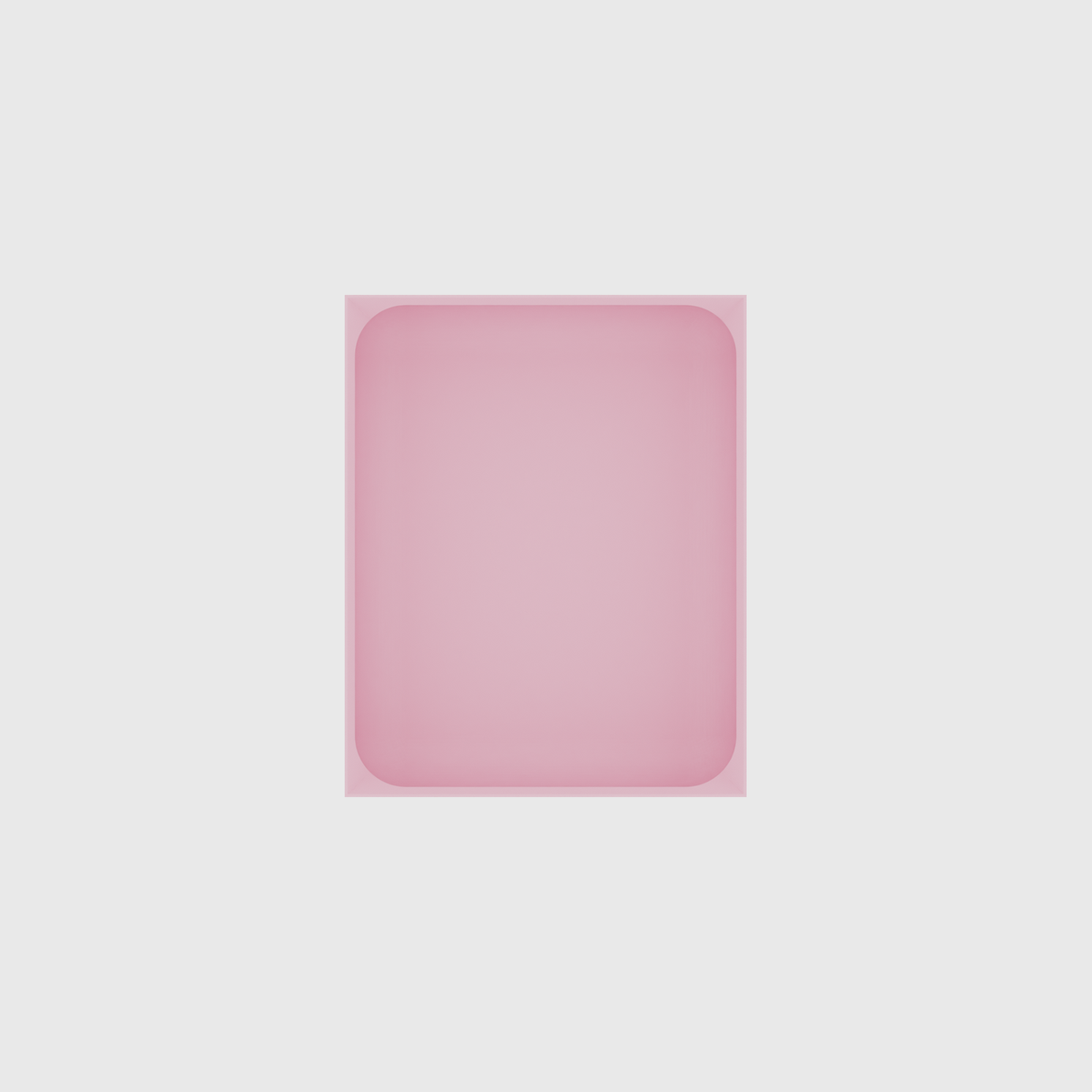 Medium tray organiser – 5x4 (147.5 × 118 mm) in Sakura Pink