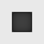Medium tray organiser – 5x5 (147.5 × 147.5 mm) in Charcoal Black