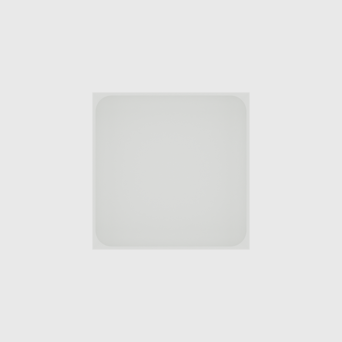 Medium tray organiser – 5x5 (147.5 × 147.5 mm) in Cotton White