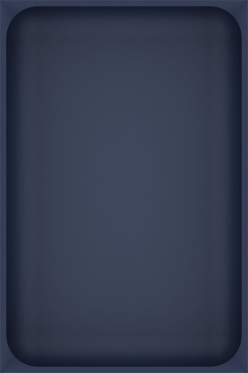 Medium tray organiser – 6x4 (177 × 118 mm) in Army Blue
