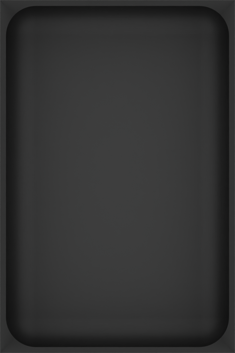 Medium tray organiser – 6x4 (177 × 118 mm) in Charcoal Black
