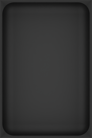 Medium tray organiser – 6x4 (177 × 118 mm) in Charcoal Black