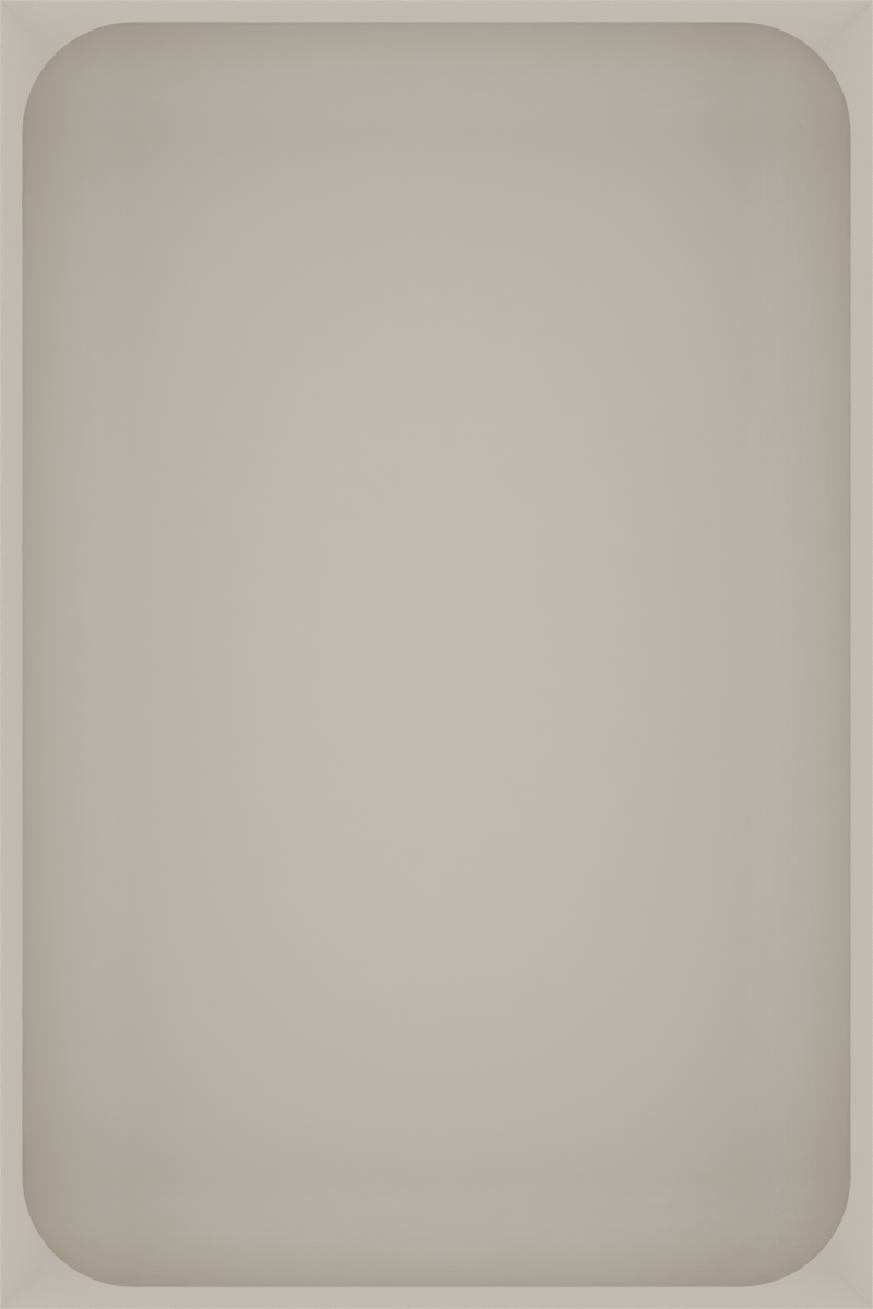 Medium tray organiser – 6x4 (177 × 118 mm) in Muted White
