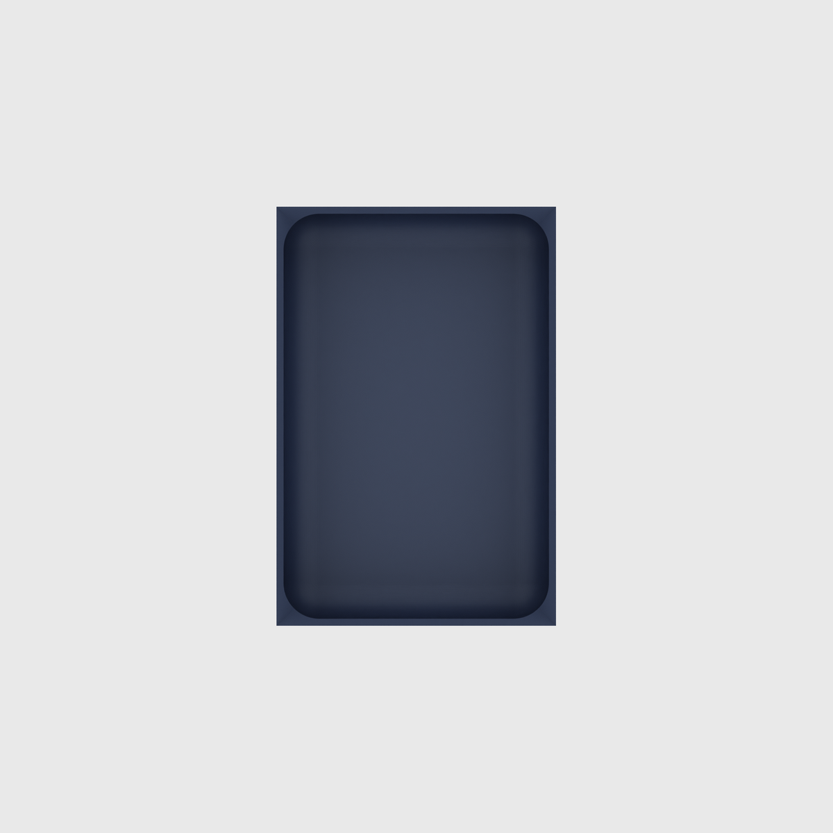Medium tray organiser – 6x4 (177 × 118 mm) in Army Blue