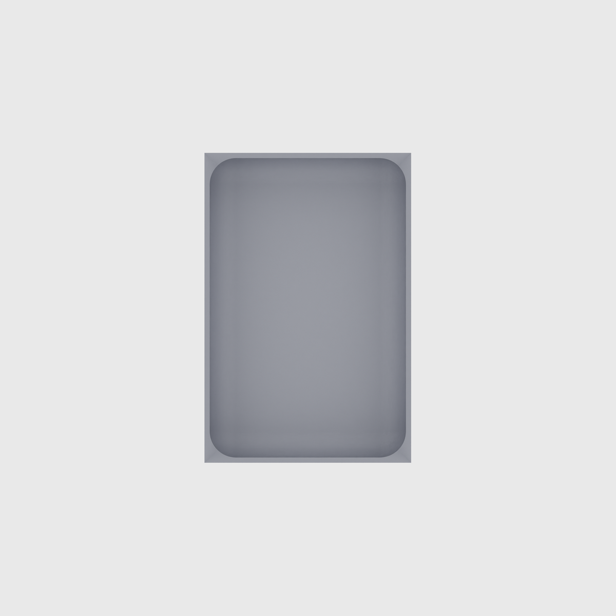 Medium tray organiser – 6x4 (177 × 118 mm) in Fossil Grey