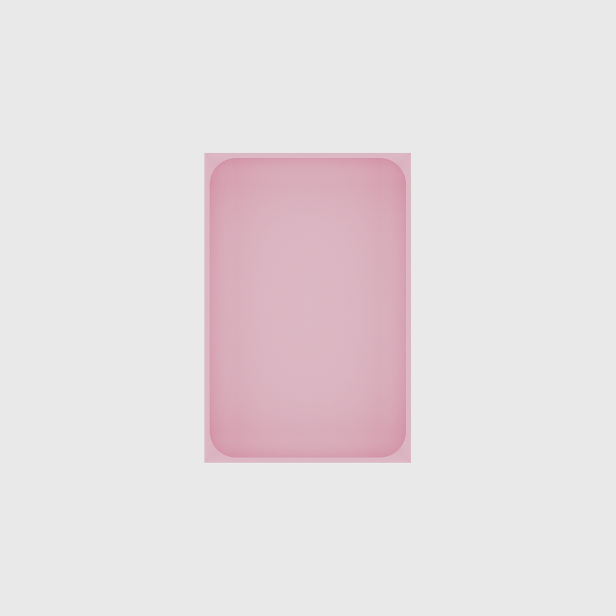 Medium tray organiser – 6x4 (177 × 118 mm) in Sakura Pink