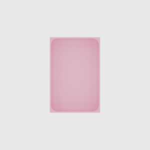 Medium tray organiser – 6x4 (177 × 118 mm) in Sakura Pink
