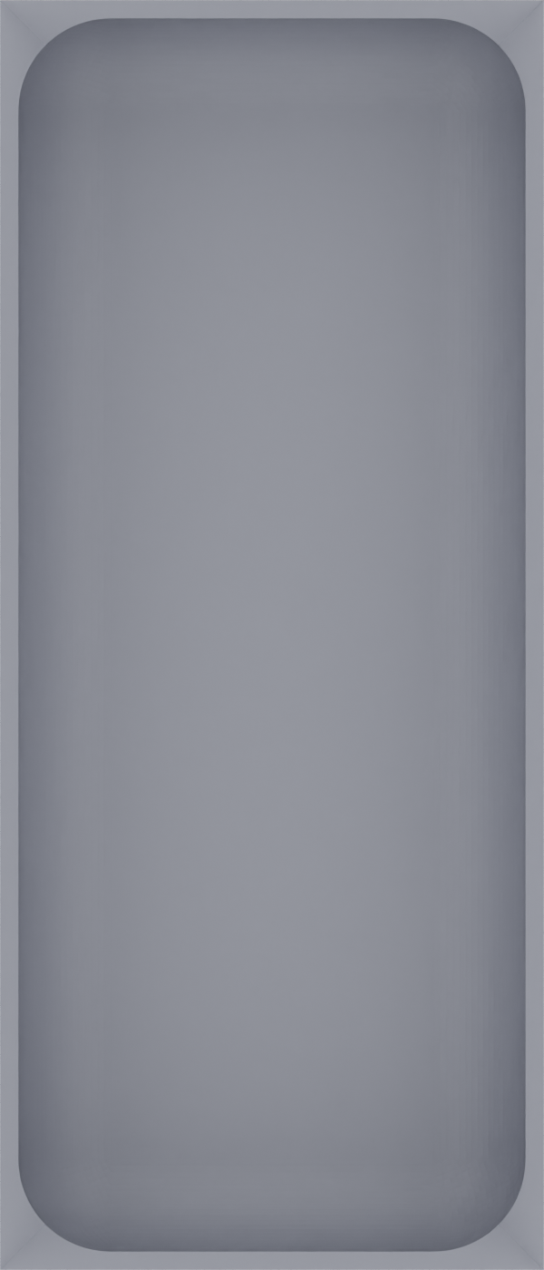 Medium tray organiser – 7x3 (206.5 × 88.5 mm) in Fossil Grey