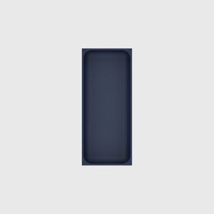 Medium tray organiser – 7x3 (206.5 × 88.5 mm) in Army Blue