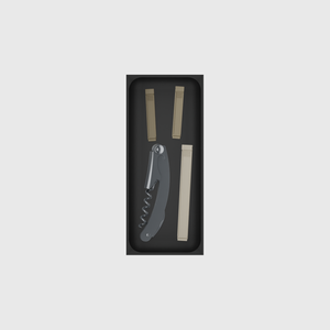 7×3 organiser with corkscrew and sealing clips — CharcoalBlack
