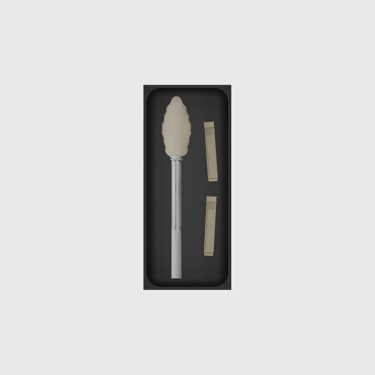 7×3 organiser with silicone tongs and sealing clips — CharcoalBlack