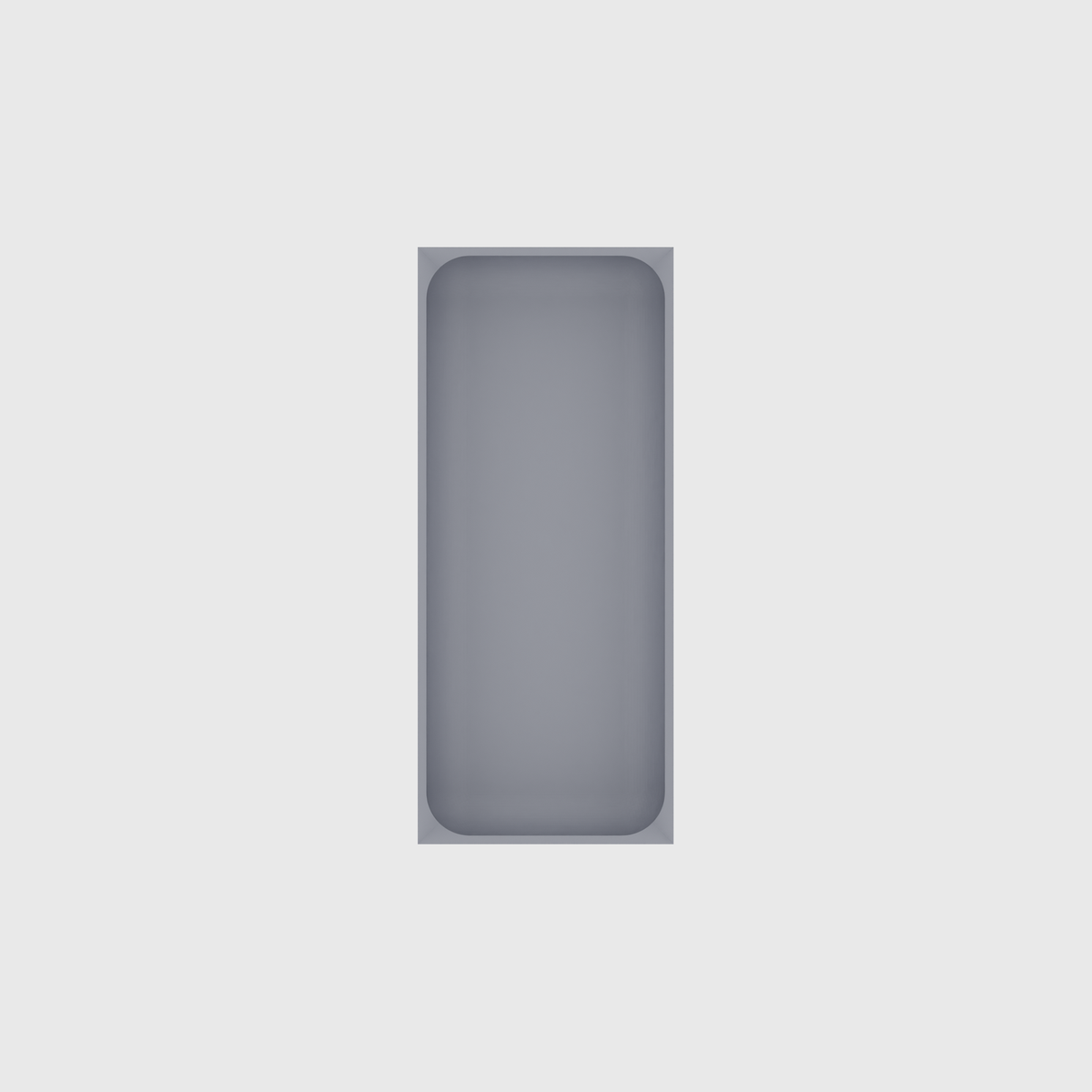 Medium tray organiser – 7x3 (206.5 × 88.5 mm) in Fossil Grey
