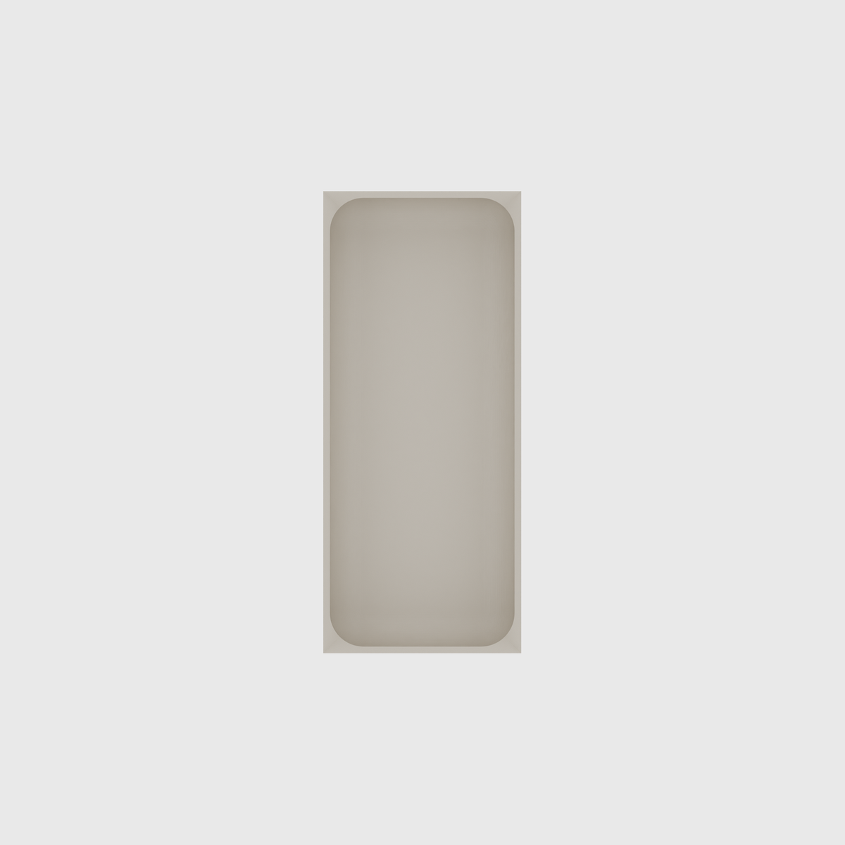 Medium tray organiser – 7x3 (206.5 × 88.5 mm) in Muted White