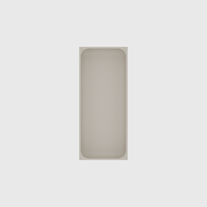 Medium tray organiser – 7x3 (206.5 × 88.5 mm) in Muted White