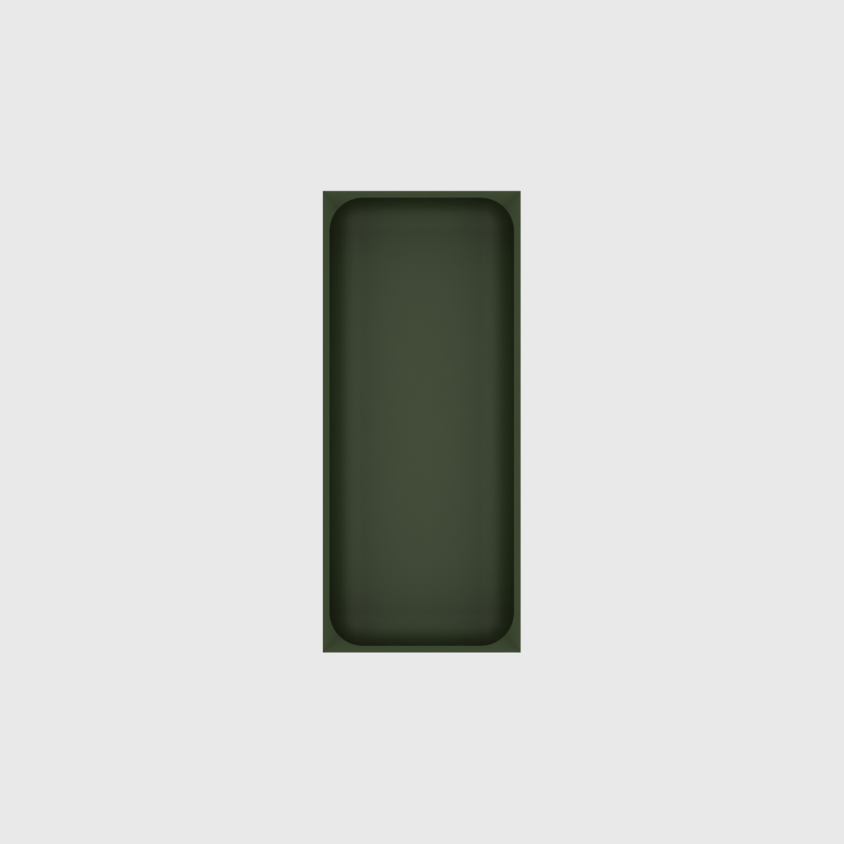 Medium tray organiser – 7x3 (206.5 × 88.5 mm) in Olive Green
