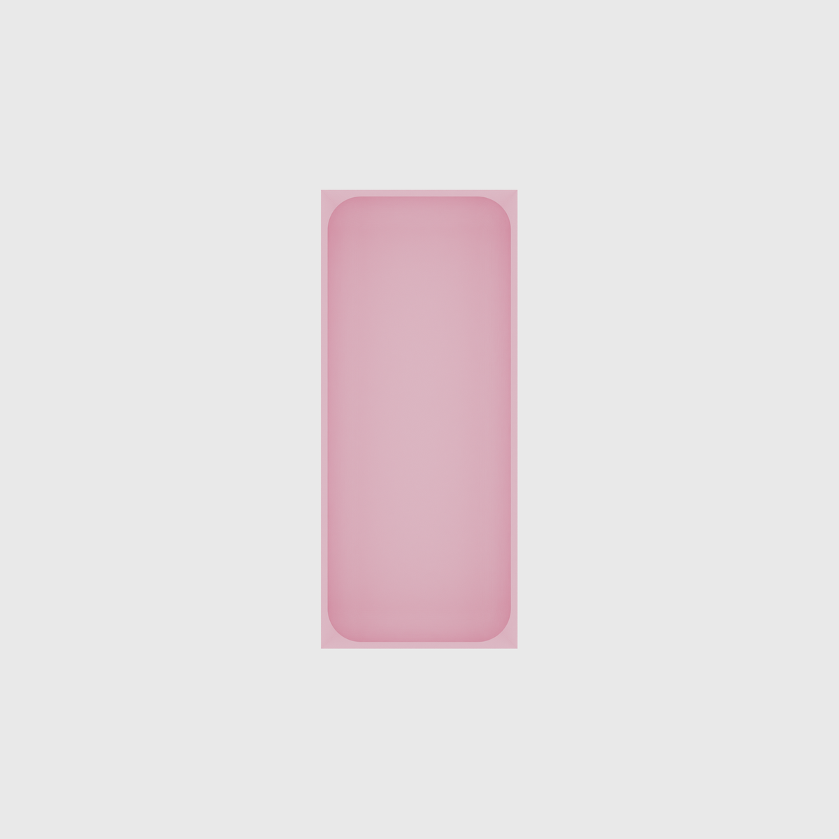 Medium tray organiser – 7x3 (206.5 × 88.5 mm) in Sakura Pink
