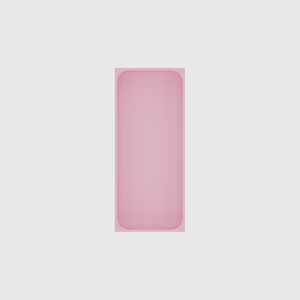 Medium tray organiser – 7x3 (206.5 × 88.5 mm) in Sakura Pink