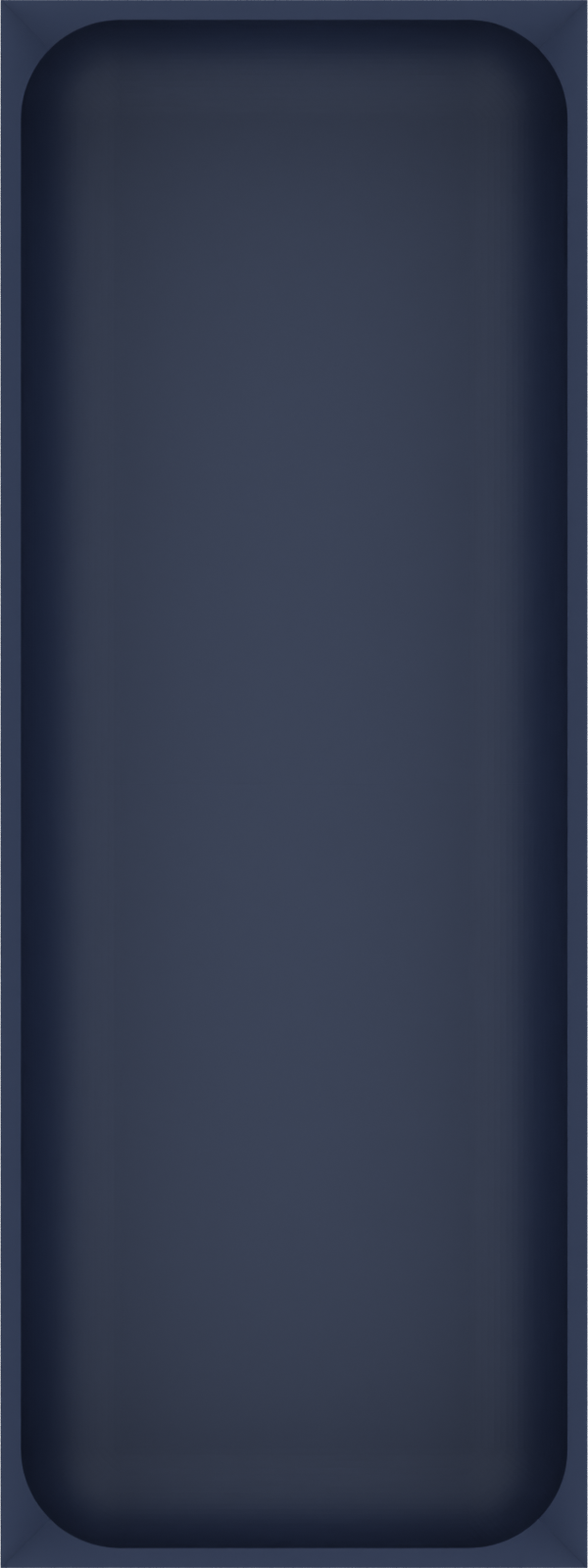 Medium tray organiser – 8x3 (236 × 88.5 mm) in Army Blue