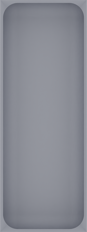 Medium tray organiser – 8x3 (236 × 88.5 mm) in Fossil Grey