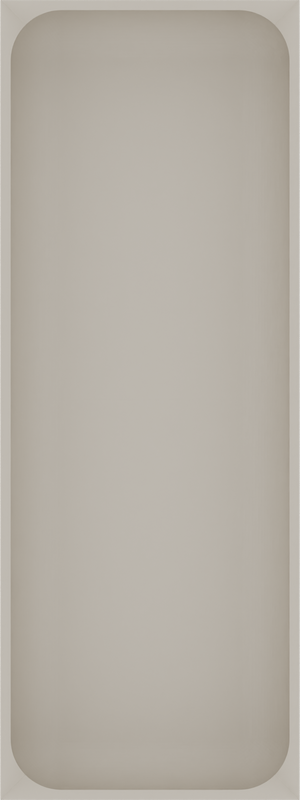 Medium tray organiser – 8x3 (236 × 88.5 mm) in Muted White