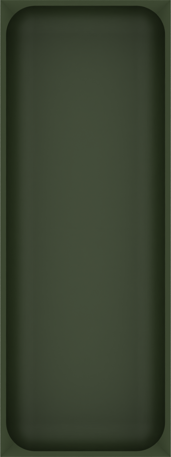 Medium tray organiser – 8x3 (236 × 88.5 mm) in Olive Green
