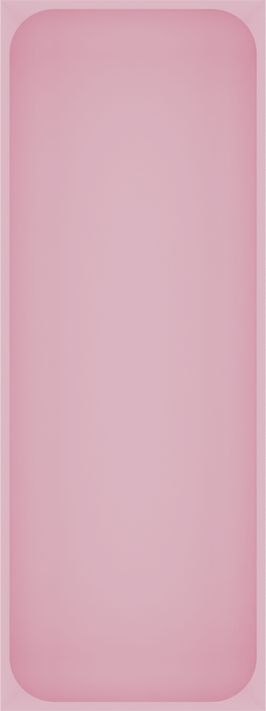 Medium tray organiser – 8x3 (236 × 88.5 mm) in Sakura Pink
