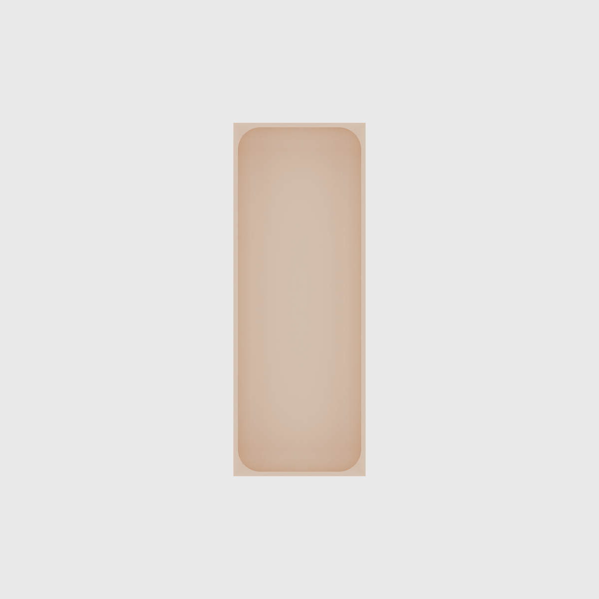 Medium tray organiser – 8x3 (236 × 88.5 mm) in Army Beige