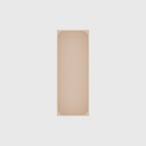 Medium tray organiser – 8x3 (236 × 88.5 mm) in Army Beige