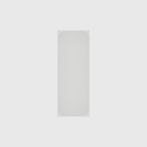 Medium tray organiser – 8x3 (236 × 88.5 mm) in Cotton White