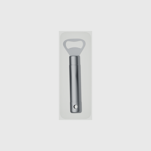 8×3 organiser with bottle opener — CottonWhite