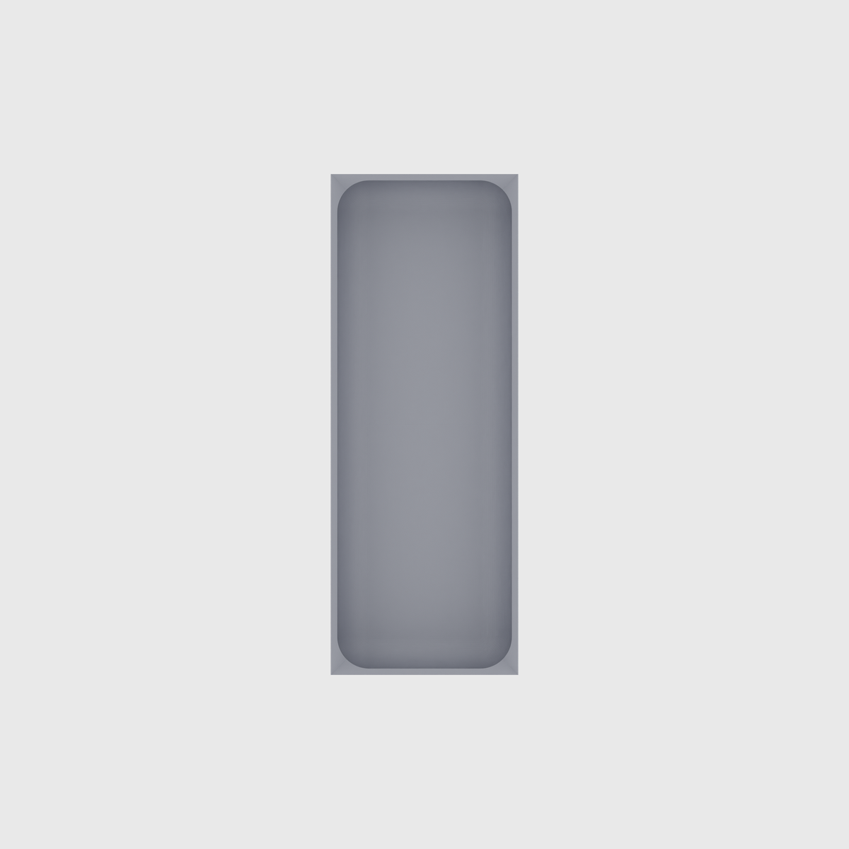 Medium tray organiser – 8x3 (236 × 88.5 mm) in Fossil Grey