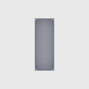 Medium tray organiser – 8x3 (236 × 88.5 mm) in Fossil Grey