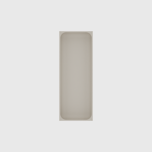 Medium tray organiser – 8x3 (236 × 88.5 mm) in Muted White