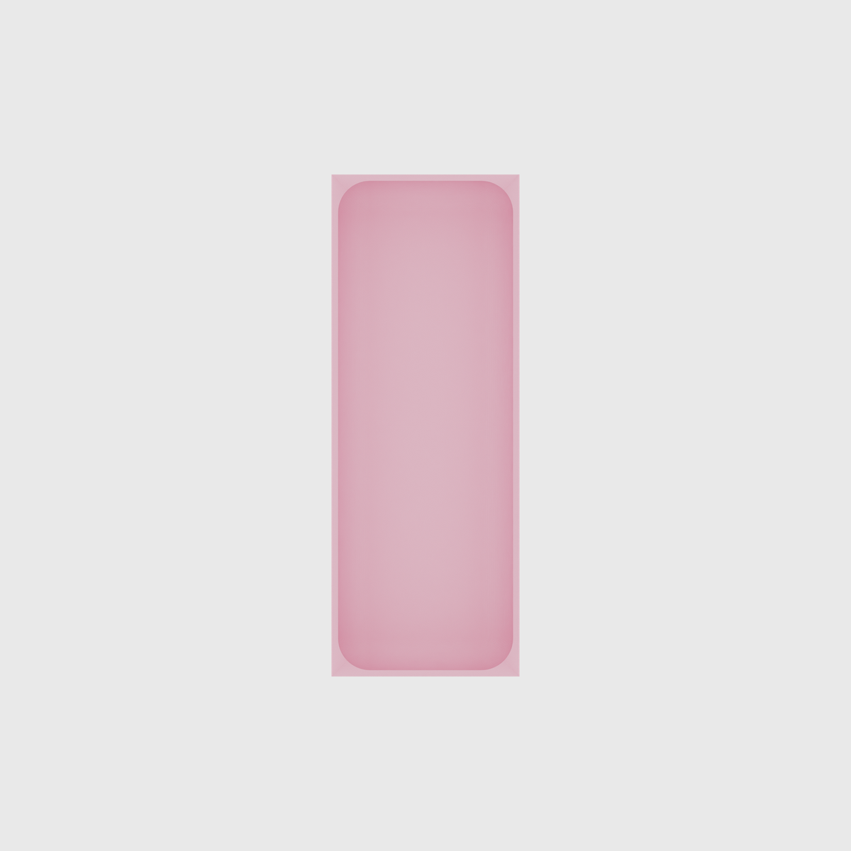 Medium tray organiser – 8x3 (236 × 88.5 mm) in Sakura Pink