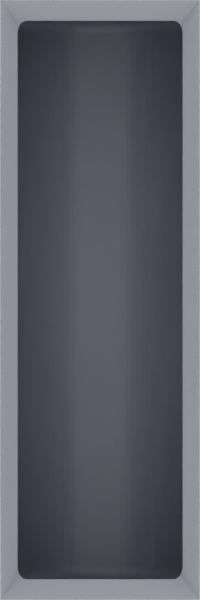 Micro strip organiser – 3x1 (88.5 × 29.5 mm) in Fossil Grey