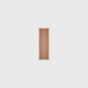Micro strip organiser – 3x1 (88.5 × 29.5 mm) in Army Beige