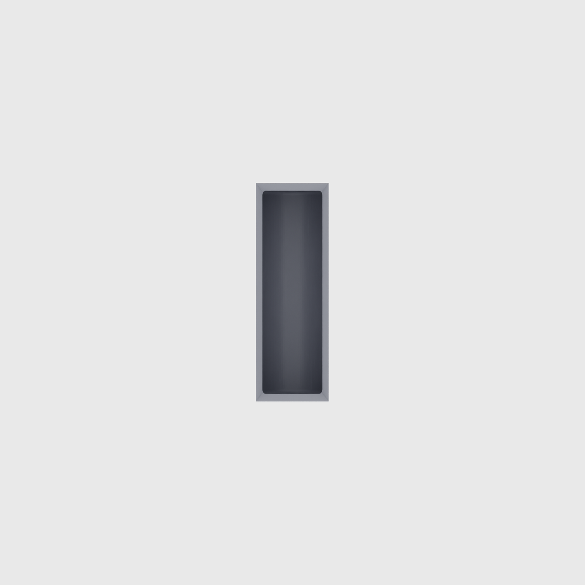 Micro strip organiser – 3x1 (88.5 × 29.5 mm) in Fossil Grey