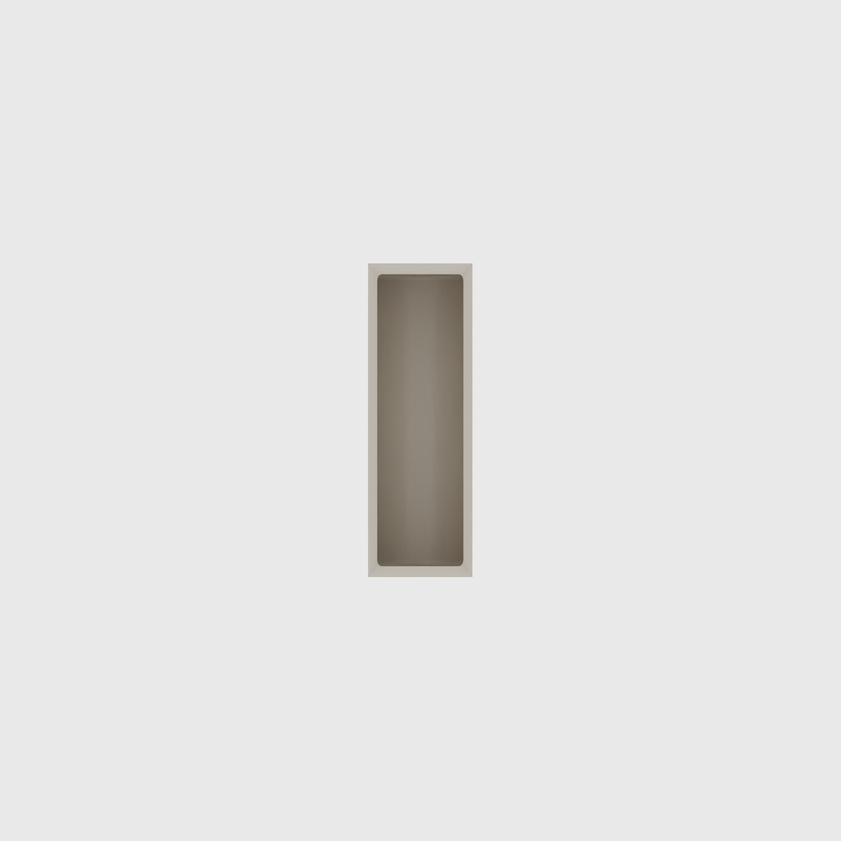 Micro strip organiser – 3x1 (88.5 × 29.5 mm) in Muted White
