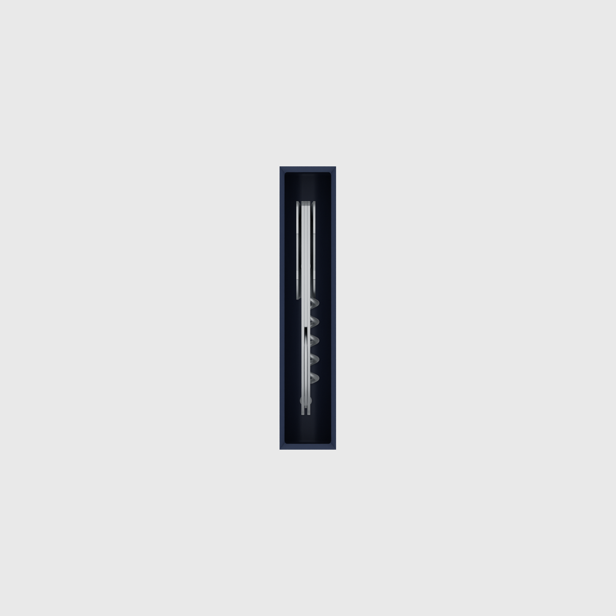 Micro strip organiser – 5x1 (147.5 × 29.5 mm) — example contents in Army Blue