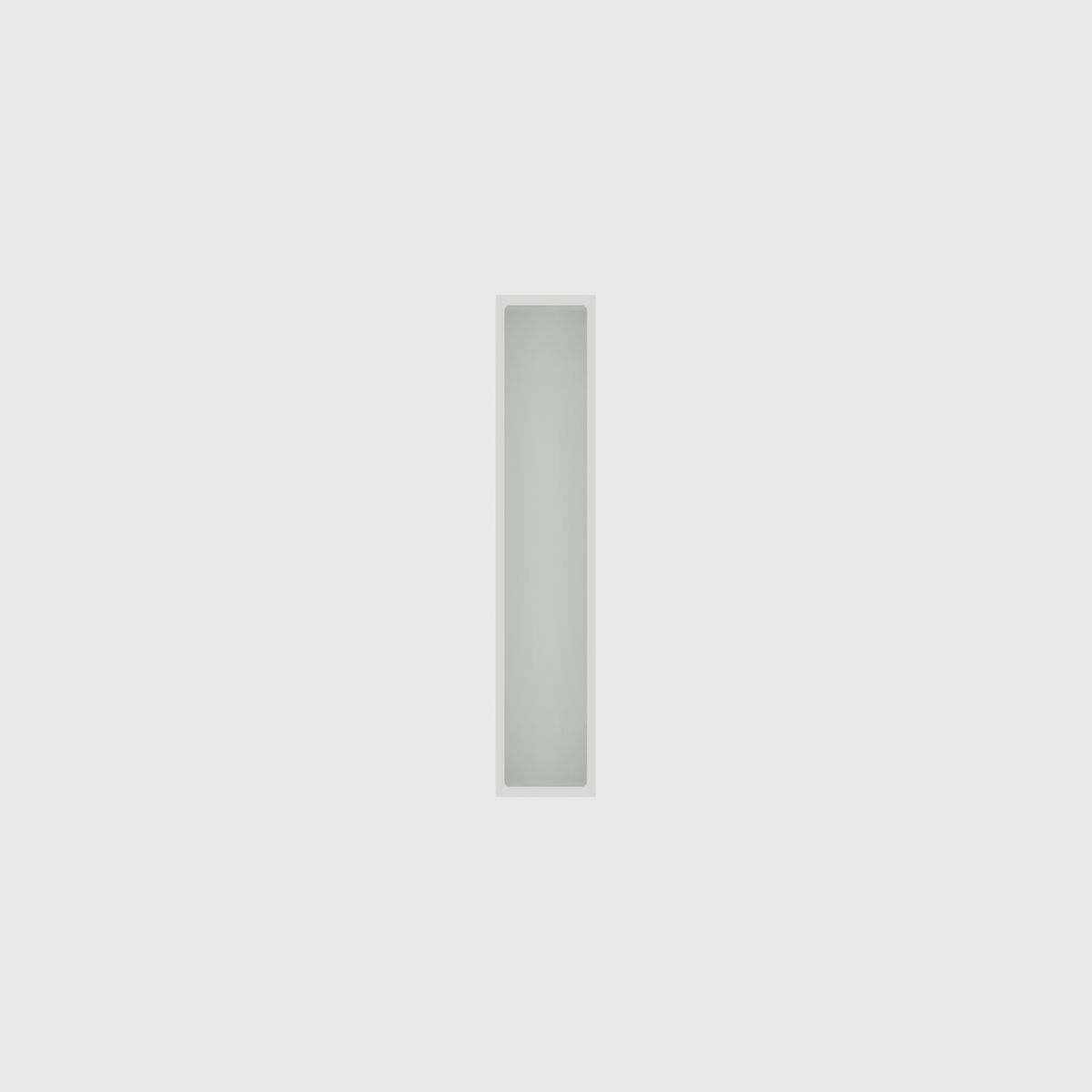 Micro strip organiser – 5x1 (147.5 × 29.5 mm) in Cotton White