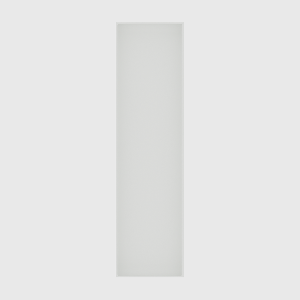 Misc Rectangle 15x4 in Cotton White