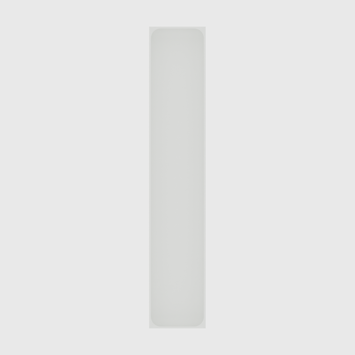 Misc Square Concave 16x3 in Cotton White