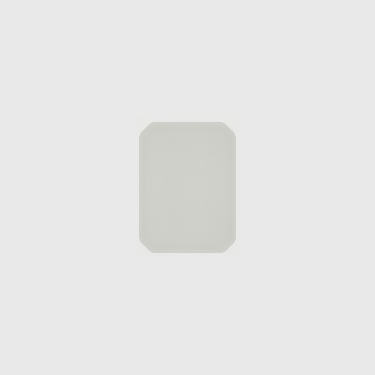 Small Tools & Essentials Organiser in Cotton White — 4×3 modular drawer organiser, food-safe PLA bioplastic, alternate angle