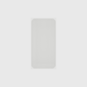 Mid-Sized Rectangle Organiser in Cotton White — 8×4 modular drawer organiser, food-safe PLA bioplastic, alternate angle