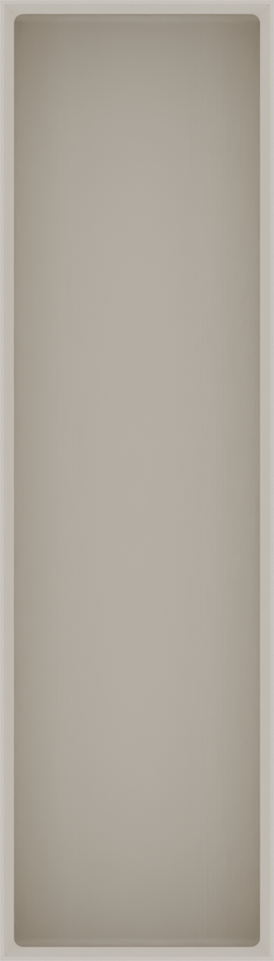 Slim tray organiser – 7x2 (206.5 × 59 mm) in Muted White