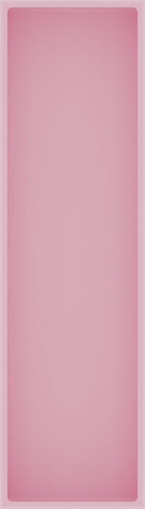 Slim tray organiser – 7x2 (206.5 × 59 mm) in Sakura Pink