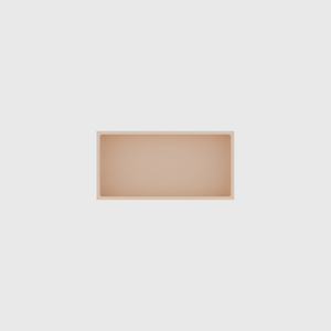 Small tray organiser – 2x4 (59 × 118 mm) in Army Beige