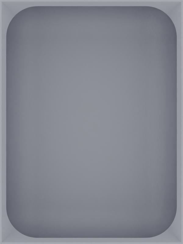 Small tray organiser – 4x3 (118 × 88.5 mm) in Fossil Grey