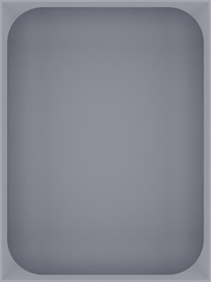 Small tray organiser – 4x3 (118 × 88.5 mm) in Fossil Grey